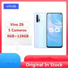 Смартфон Vivo Z6, телефон с Snapdragon 76, Android 10,0, 6,57 дюйма, 2400x1080, 8 ГБ ОЗУ 128 Гб ПЗУ, 48 МП, 5000 мАч, 44 Вт