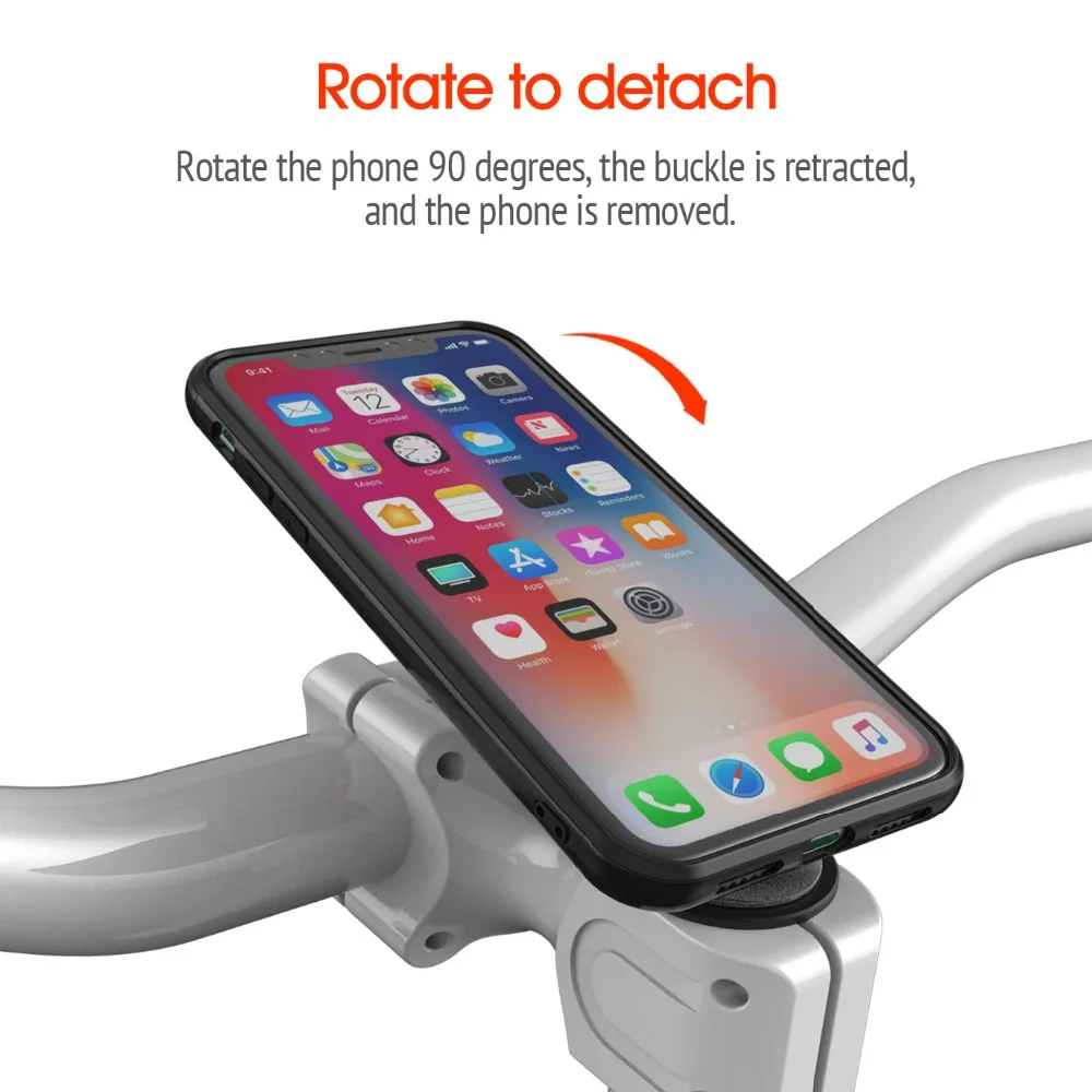 new mountain bike phone holder for iphone 11 pro xsmax 8plus 7s 6 bicycle handlebar mount cell phone stand with shockproof case free global shipping
