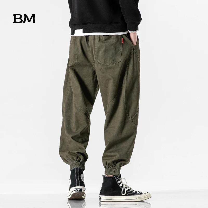Штаны мужские свободные армейские повседневные мешковатые в стиле хип-хоп 5XL