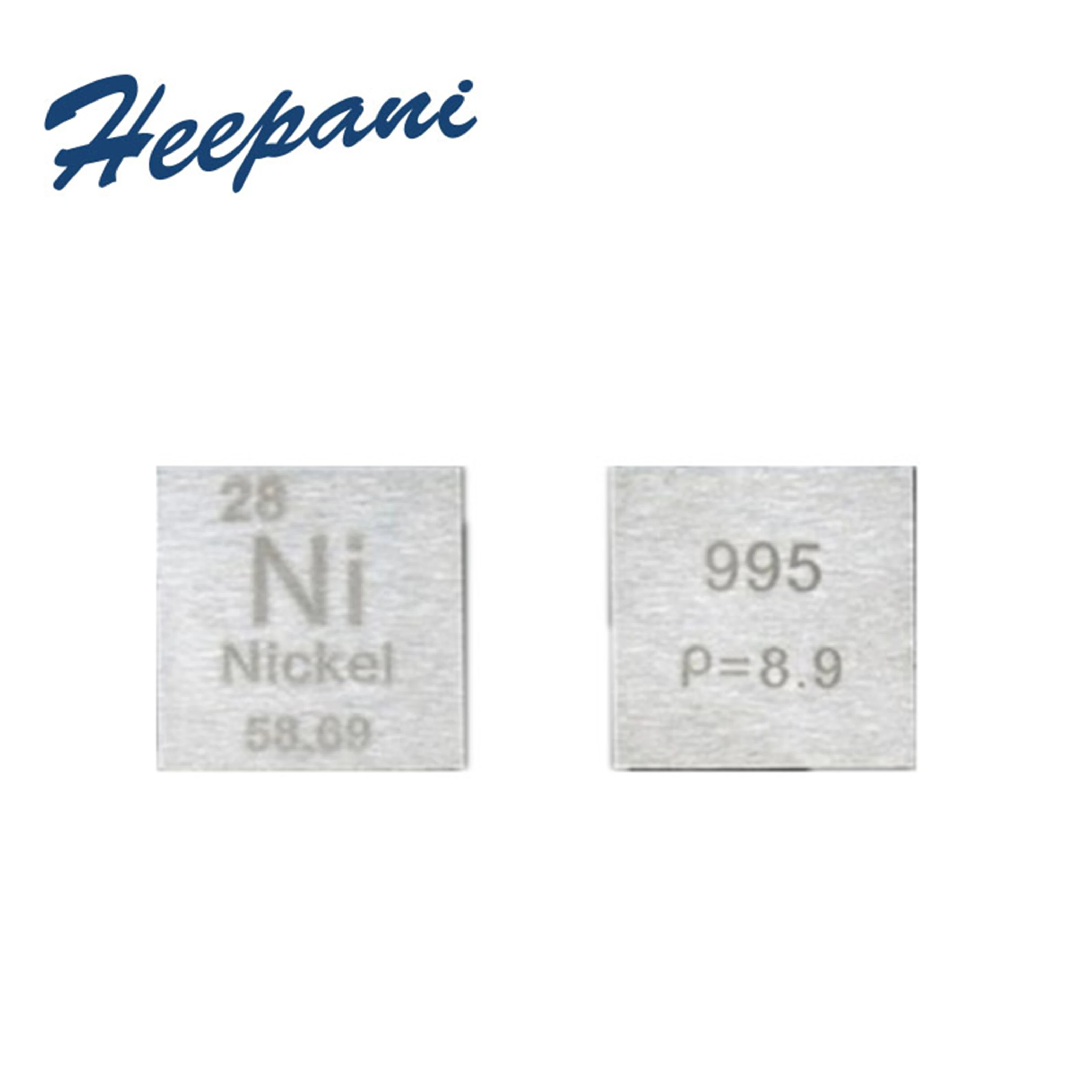 Бесплатная доставка никель металл резной элемент Периодическая таблица слиток 10