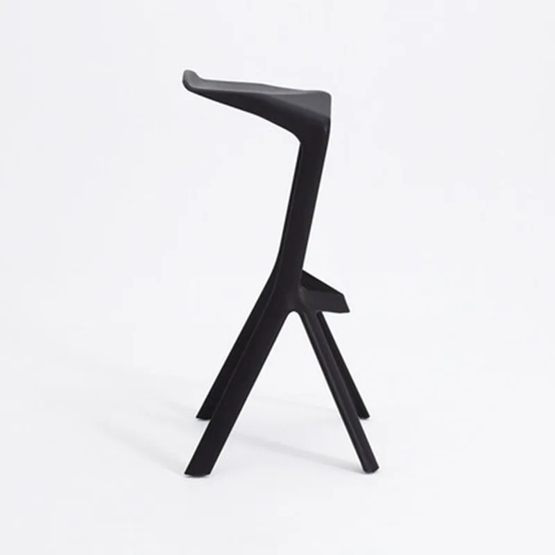 Барные стулья PP пластиковые грузоподъемность до 200 кг креативные простые для