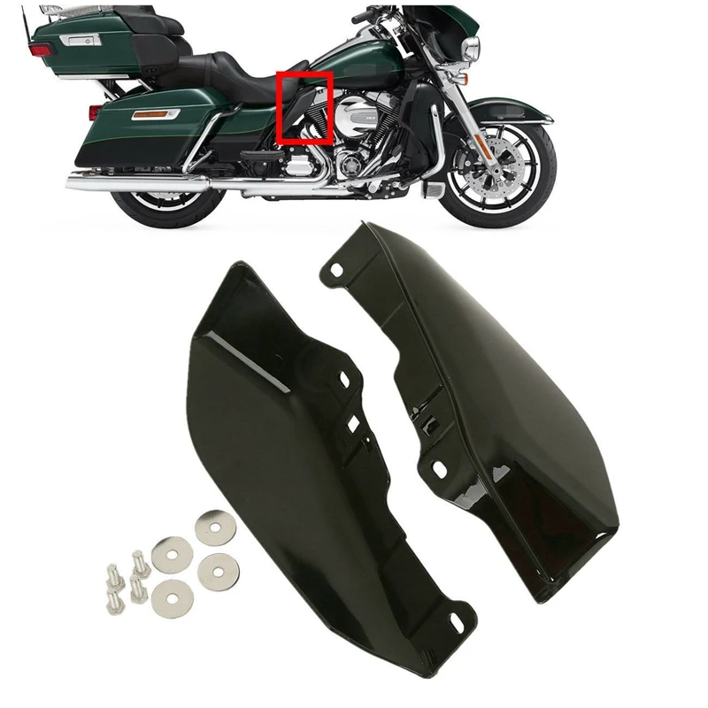 ABS средняя рамка дефлекторы воздуха для Harley Touring CVO Electra Street Tri Glide Road King FLHT FLTR FLHX FLHR