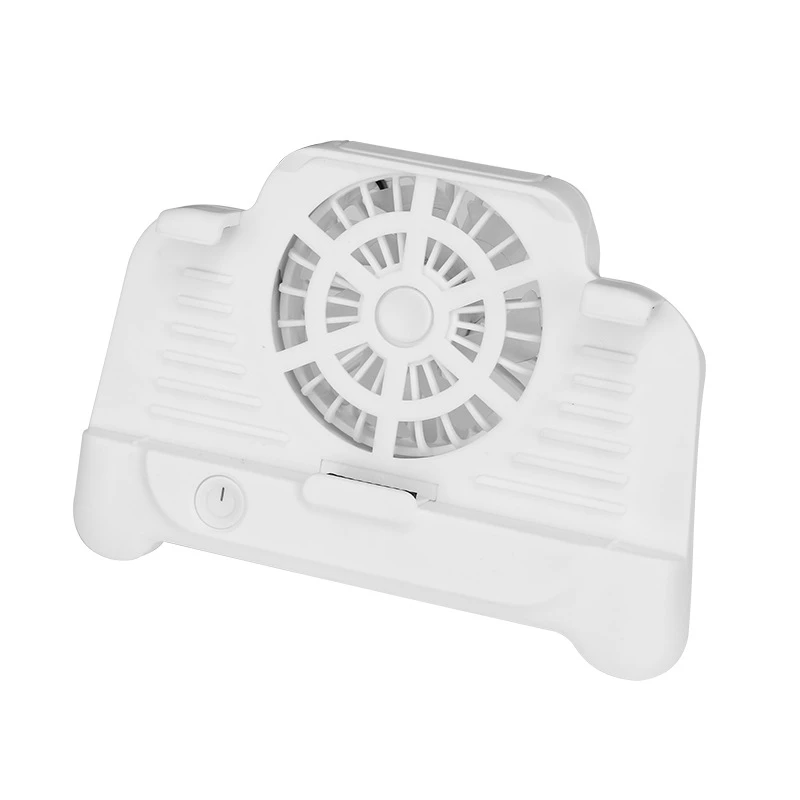 

4 In 1 Charging Game Handle Cooling Bracket Fan Mobile Phone Lazy Desktop Telescopic Bracket Fan