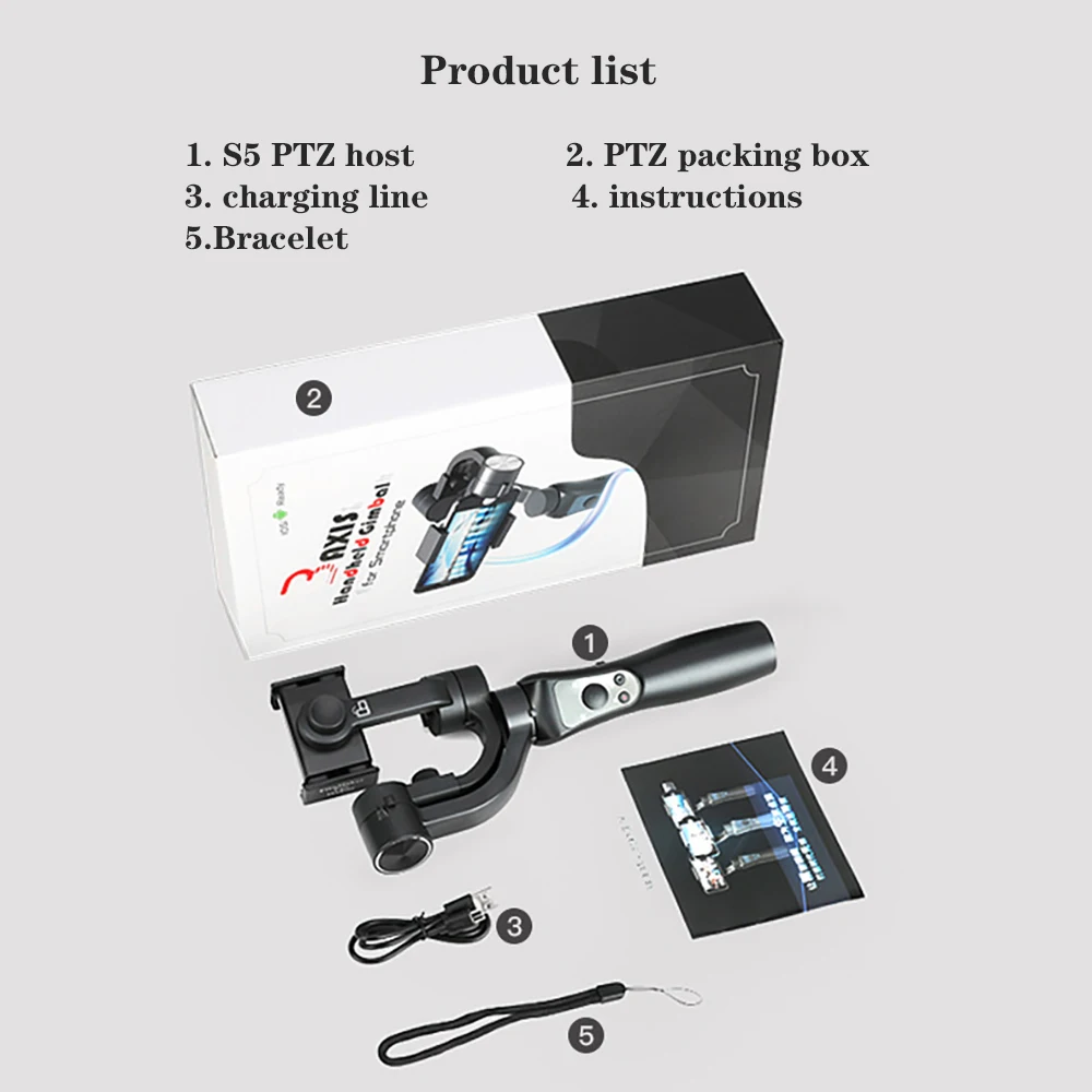 Ручной Стабилизатор для экшн-камеры 3 оси | Электроника