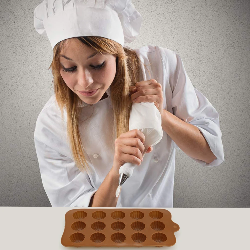 

New Silicone Chocolate Mold 15-Pattern Spherical Silicone Cake Mold Jelly Candy Bakeware Moulds Ice Cream Molds For Baking Best