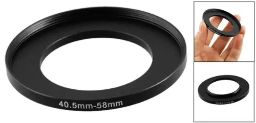 

SODIAL(R) Camera Repairing 40.5mm-58mm Metal Step Up Filter Ring Adapter