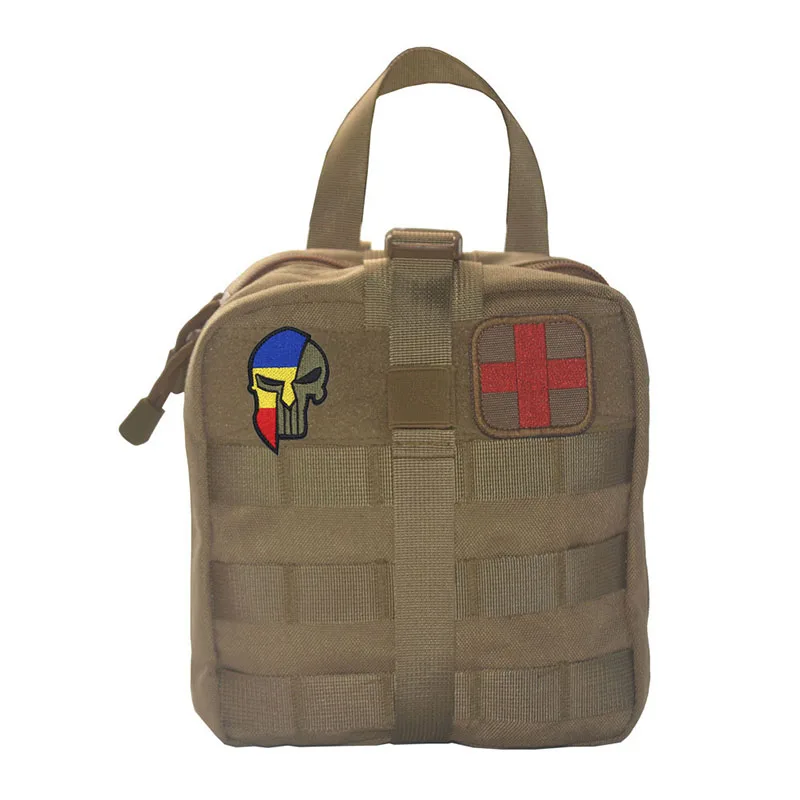 3D вышитый патч с румынским флагом череп Униформа тактический плечевой ремень