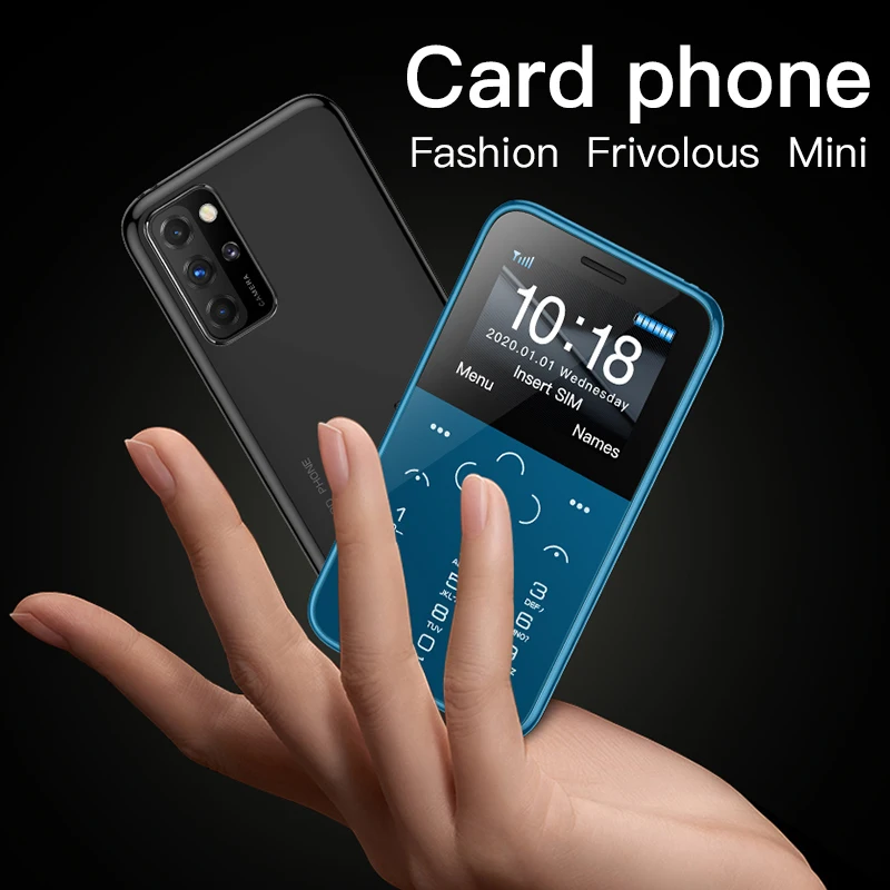 Маленькие Мини-Мобильные телефоны GSM с одной sim-картой, новый разблокированный дешевый сотовый телефон с кнопочной кнопкой, телефон с одной ... от AliExpress WW