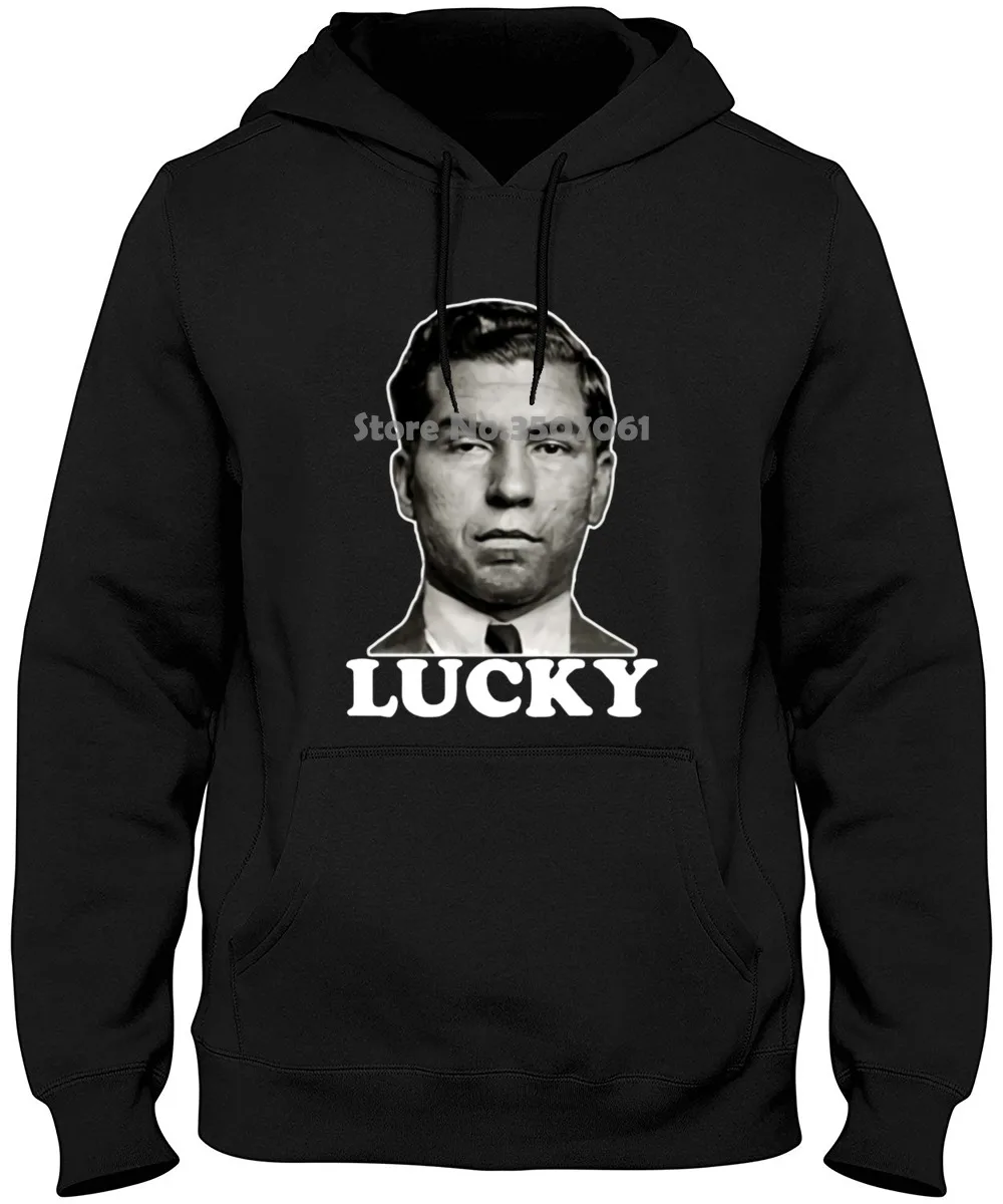 Горячая Распродажа! Мужская мода Lucky Luciano итальянский гангстер мафия белые
