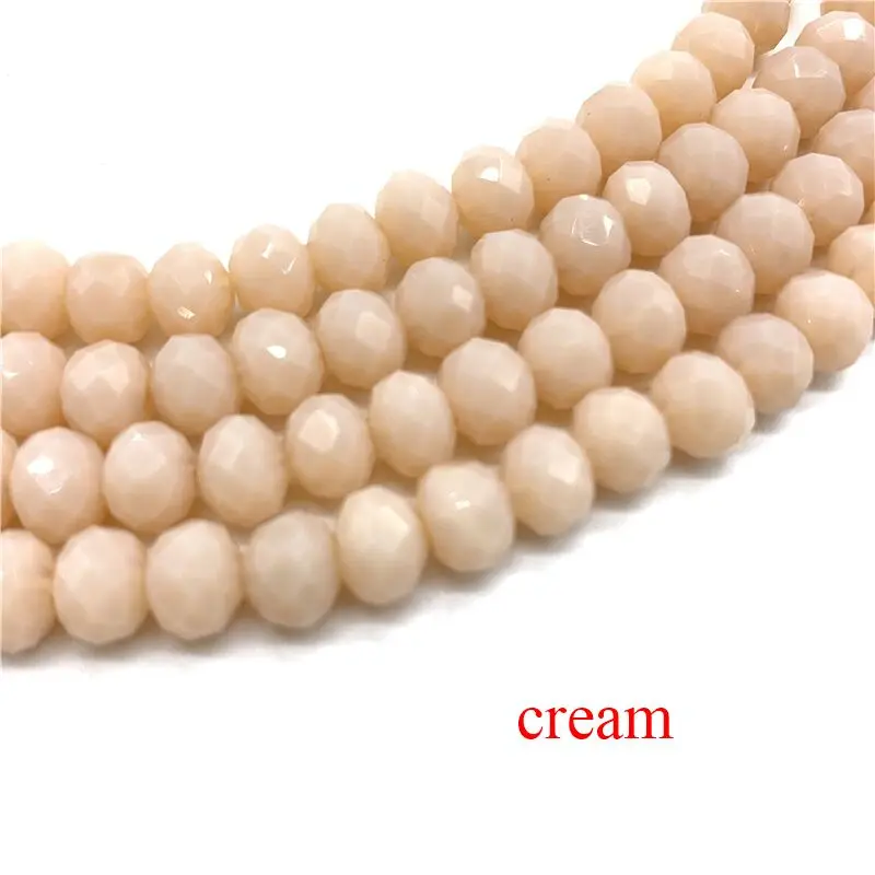 4X6/6X8/8X10mm Austria Faceted Crystal Glass Beads Round Loose Spacer for Jewelry Making DIY | Украшения и аксессуары