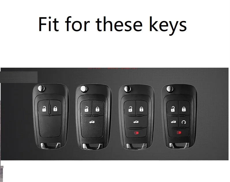 

TPU Carbon fiber grain Key Cover Key Case For Buick Chevrolet Cruze Opel Vauxhall Mokka Encore Flip Auto Key Shell