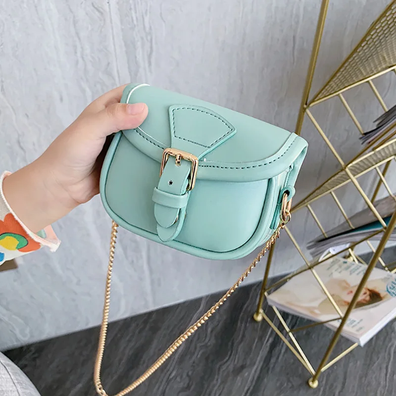 Детская сумка милая дизайнерская через плечо с застежкой модная детская из