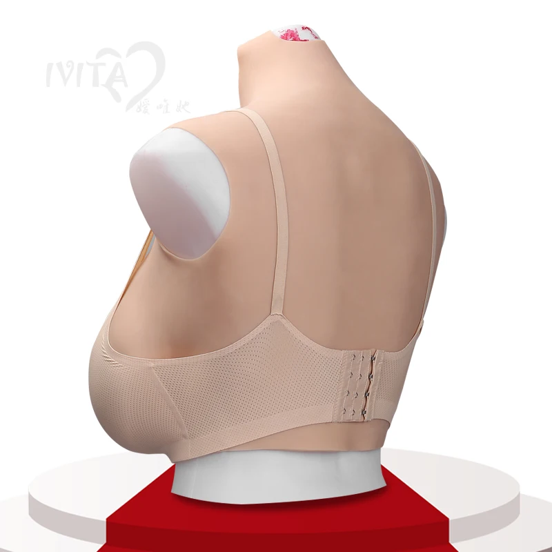 Дышащая комбинированная Силиконовая накладка для перекрестной груди мужское