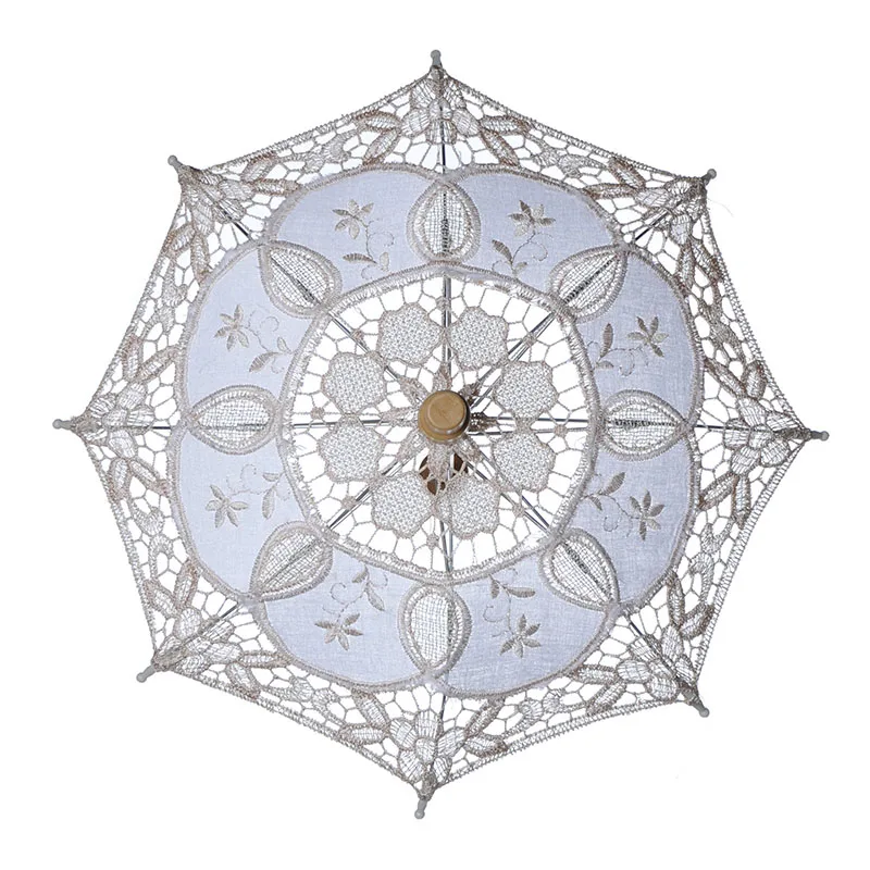 

Bridal Lace Umbrella Fashion Women Parasol Decoration For Wedding Party Photography SCVD889