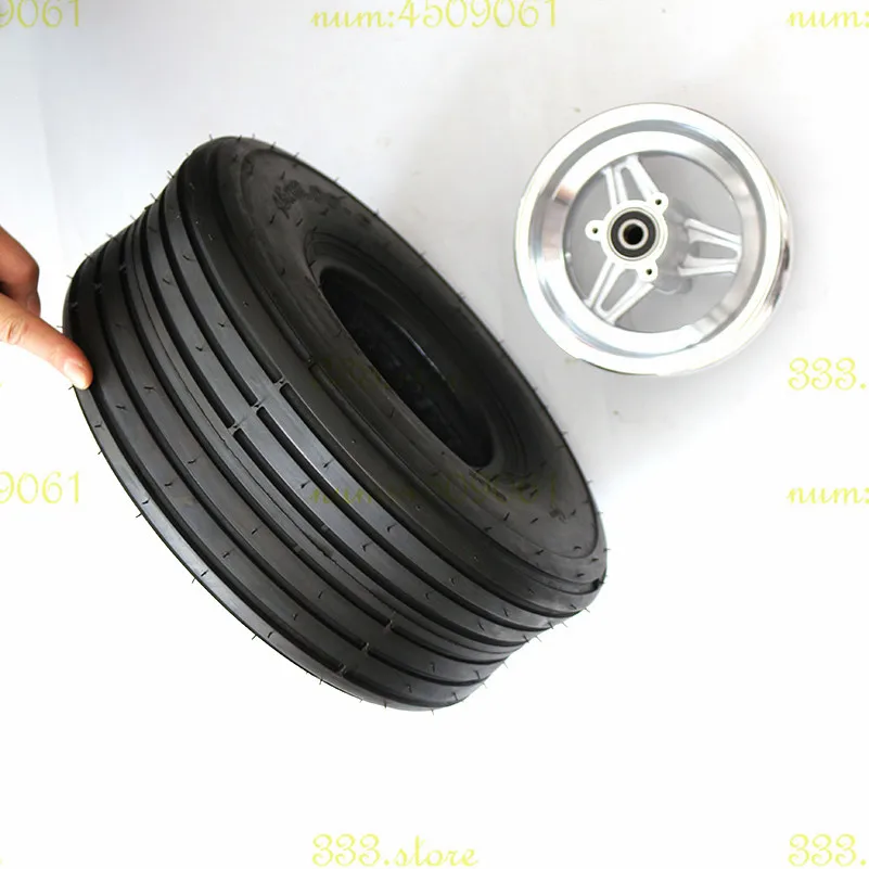 Прямой ребристый обод колеса для газона и сада 15X-6 шины трубчатые 15x6-6 дюймов 168CC