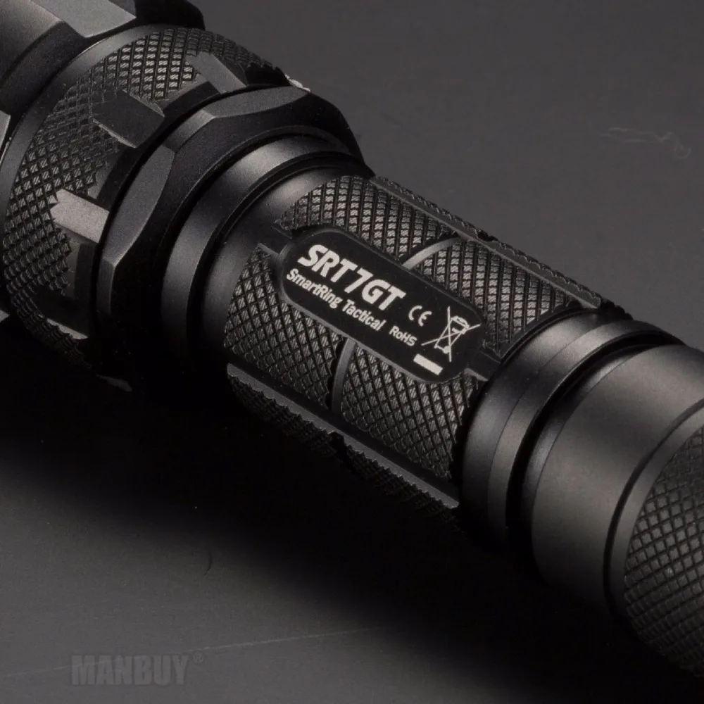 Распродажа СВЕТОДИОДНЫЙ УФ фонарик NITECORE SRT7GT 1000 люмен CREE XP L HI V3 4 цвета смарт