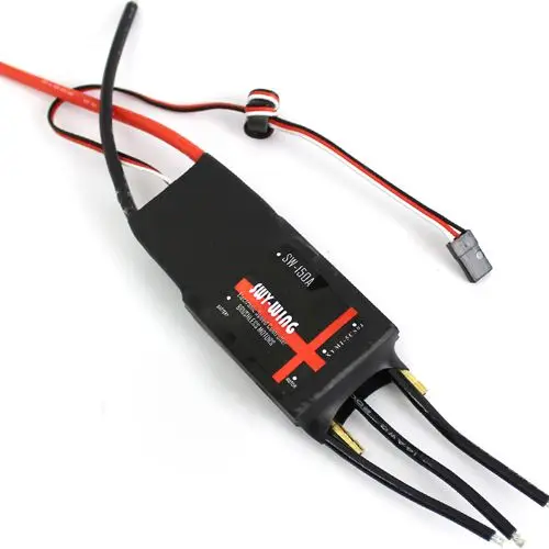 Бесщеточный двигатель SkyWing WaterCool 150A ESC 5A 5V BEC 3 6S для радиоуправляемой лодки|Детали