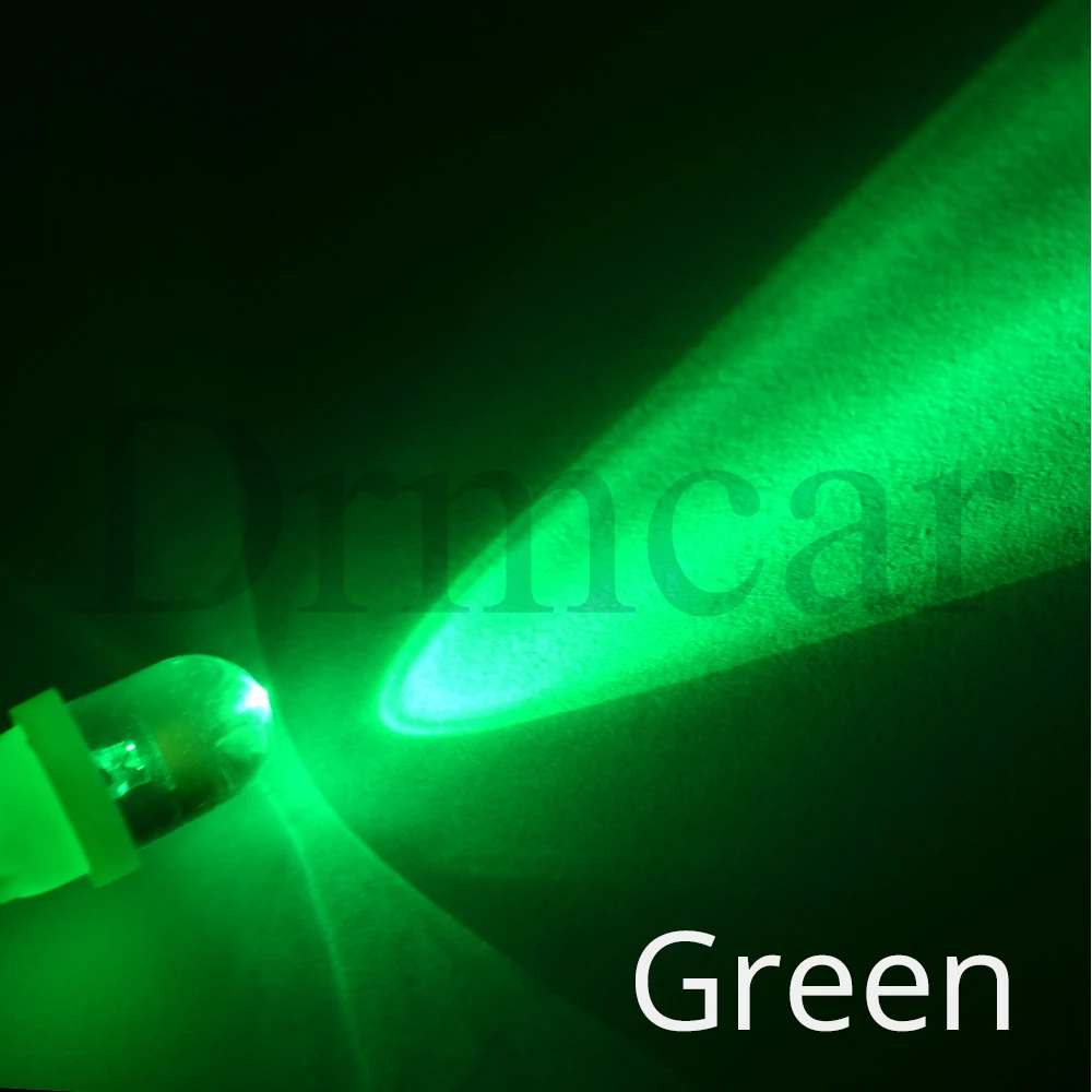 Белый красные, синие Зеленый Желтый RGB T10 W5W 168 194 501 1smd автомобильный клиновидный светильник сторона приборной панели автомобиля номерной знак лампа багажника лампы AC/DC 12V