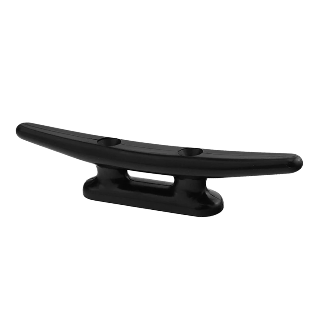 

Nylon Cleat for Marine Boat Canoe Kayak Deck Mount, 5inch, Black