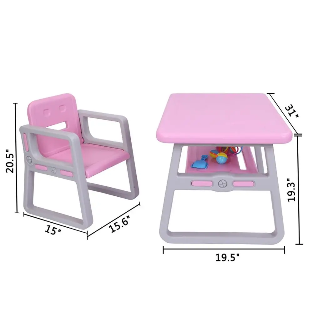 

Kids Table Chairs Set Toddler Activity Toddlers Lego Reading Train Art Play Home Writing Tables Outdoor Portable Foldable Desk