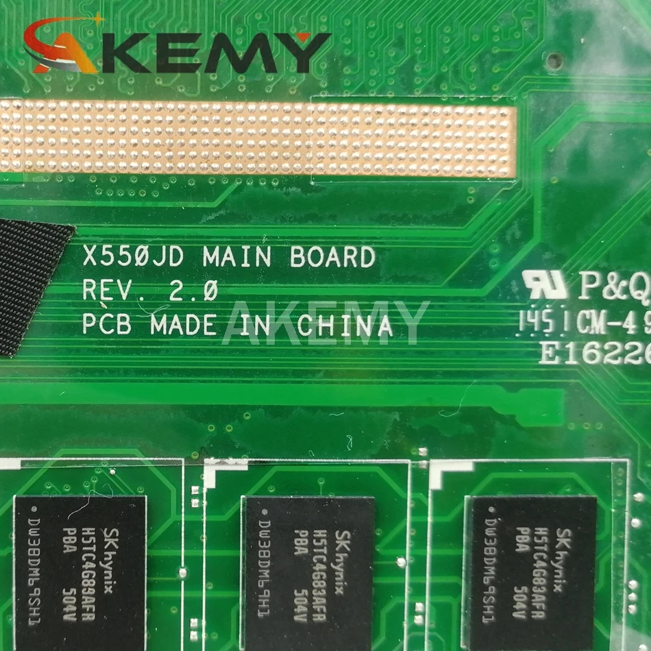 С i7 4710HQ/4 ГБ ОЗУ GTX820M LVDS X550JD материнская плата для Asus X550JK X550J A550J FX50J ноутбук Mianboard 100%