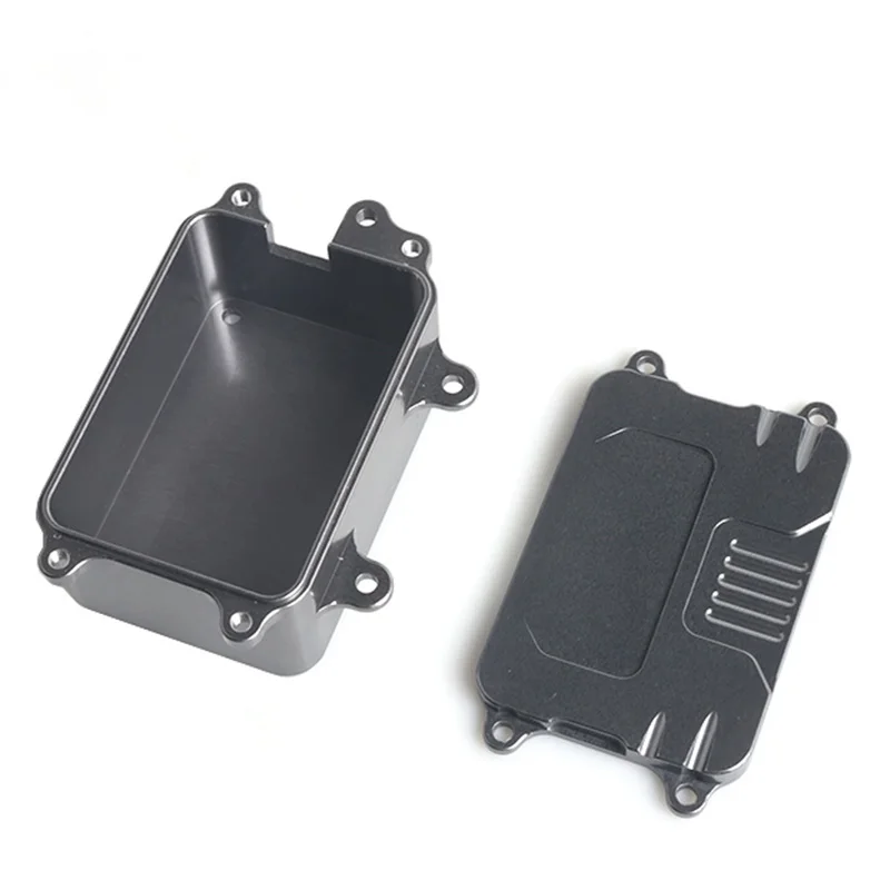 Metal Receiver Box Esc For 1/10 Rc Crawler Car Axial Scx10 Rc4wd D90 D110 Upgrade Parts | Игрушки и хобби