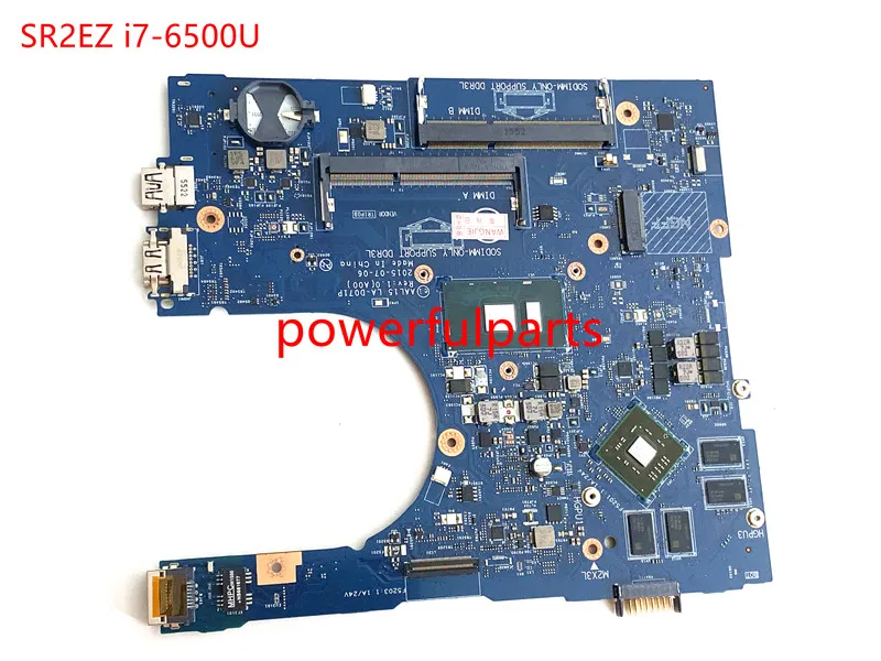 

100% working for dell inspiron 5459 5759 5559 motherboard SR2EZ I7-6500U CN-0F1J0W 0F1J0W F1J0W AAL15 LA-D071P tested ok