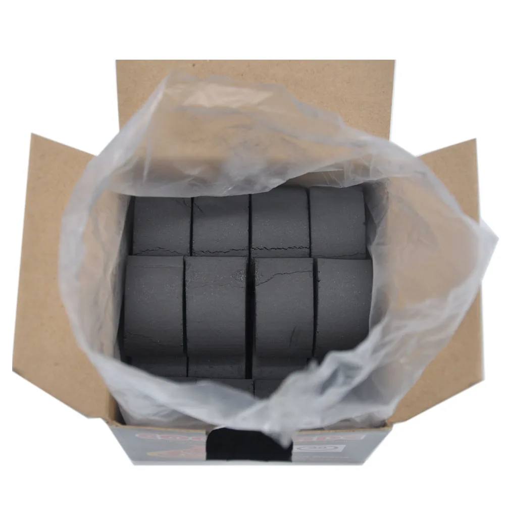 48 шт./кор. Cocoblade Кокосовая Скорлупа древесный уголь для кальяна держатель