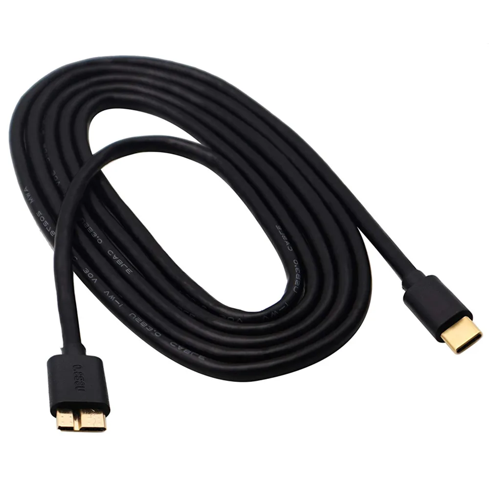 Кабель USB 3 0 Type-C папа-Micro-B папа Gen1 совместимый с MacBook (Pro) внешним жестким драйвером