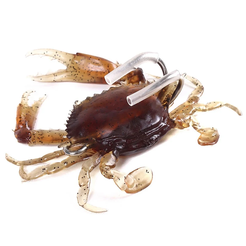 Рыболовная приманка искусственная ложная форма краба силиконовая рыболовные