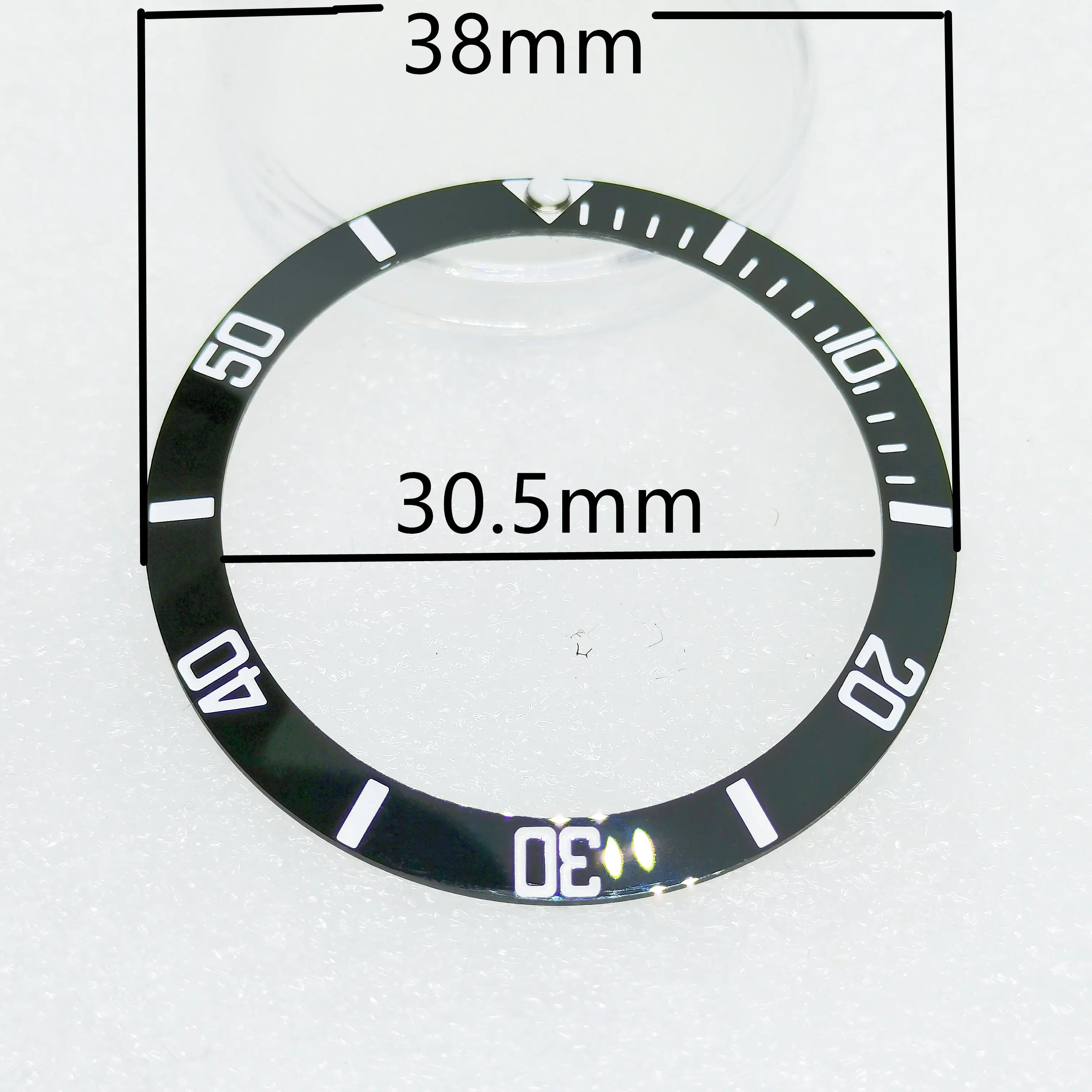 

Free Shipping Watch Parts Bezel Outer diameter 38mm inside 30.5mm