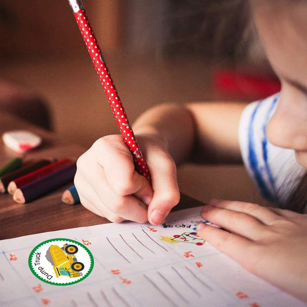 

50-500pcs Cartoon Truck Stickers Various Styles of Car Fighter Ship Patterns Sticker Reward Kids Sticker Class Toys