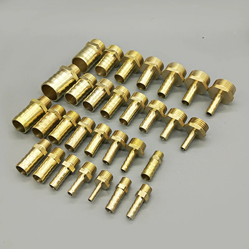 Латунный фитинг для труб 4 мм 6 8 10 12 19 шлангов 1/8 &quot1/4&quot 1/2 &quot3/8&quot BSP соединительный