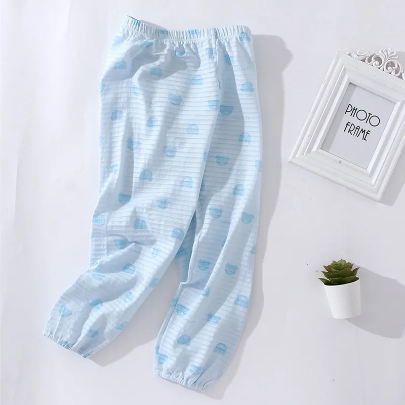 Спортивные штаны для мальчиков 2 шт. детские летние брюки от комаров дышащие