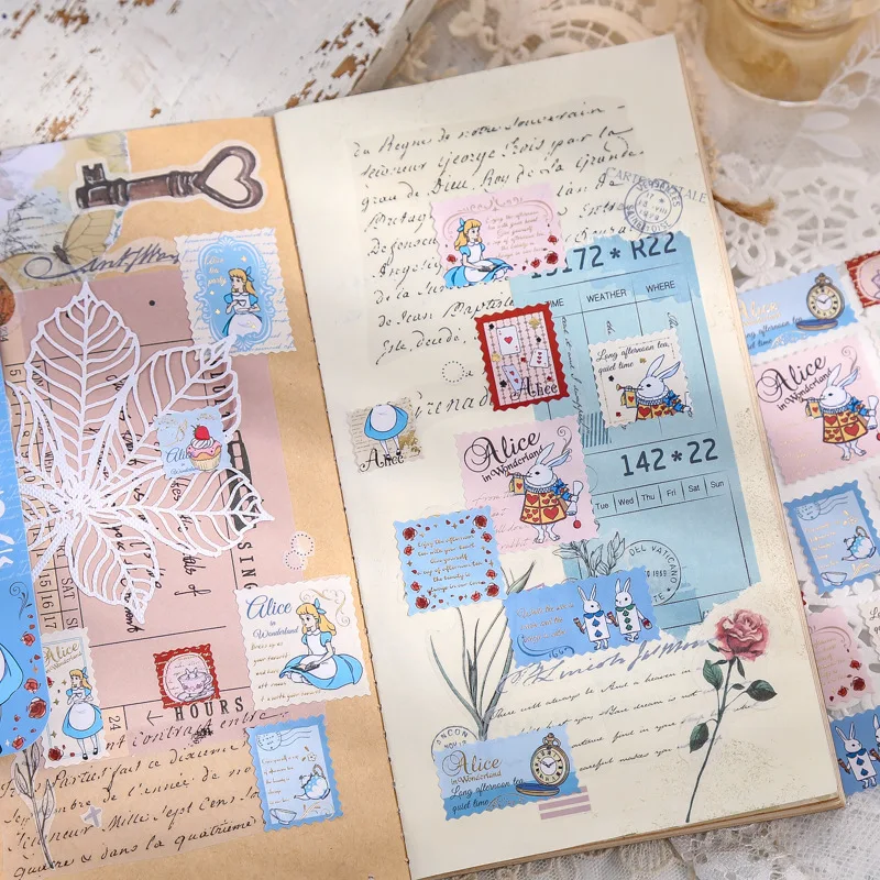 Dimi Moon & Time with you винтажная наклейка штамп для декорирования скрапбукинга