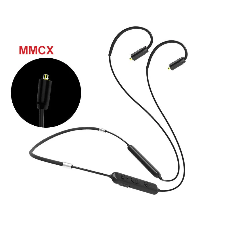 Новый TRN BT10 беспроводной Bluetooth 4 2 APT X IPX7 водонепроницаемый кабель HIFI наушники 2PIN/MMCX