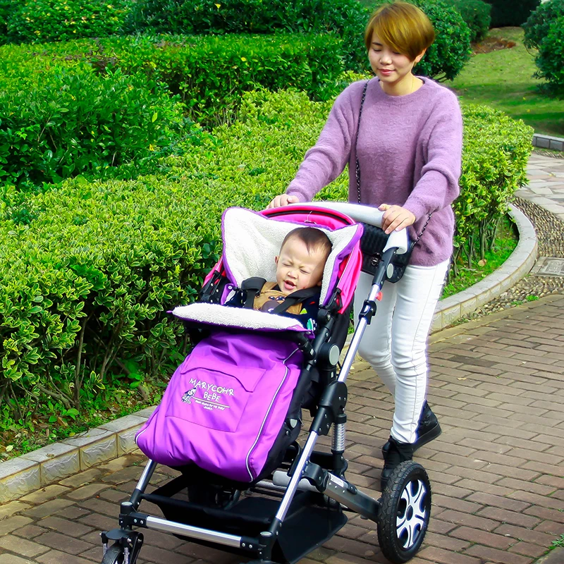 Детская коляска спальный мешок осенне зимний ветрозащитный теплый чехол для ног