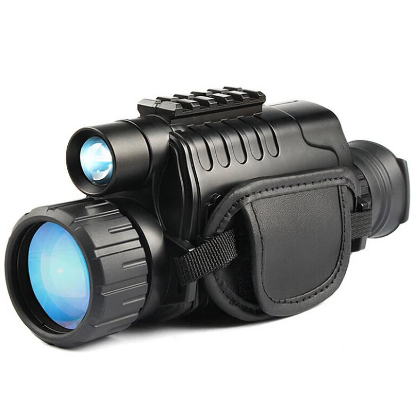 

Инфракрасный монокуляр ночного видения 5X40 Zoom очки ночного видения 200 м дальность ночного наблюдения и цифровой ИК охоты D