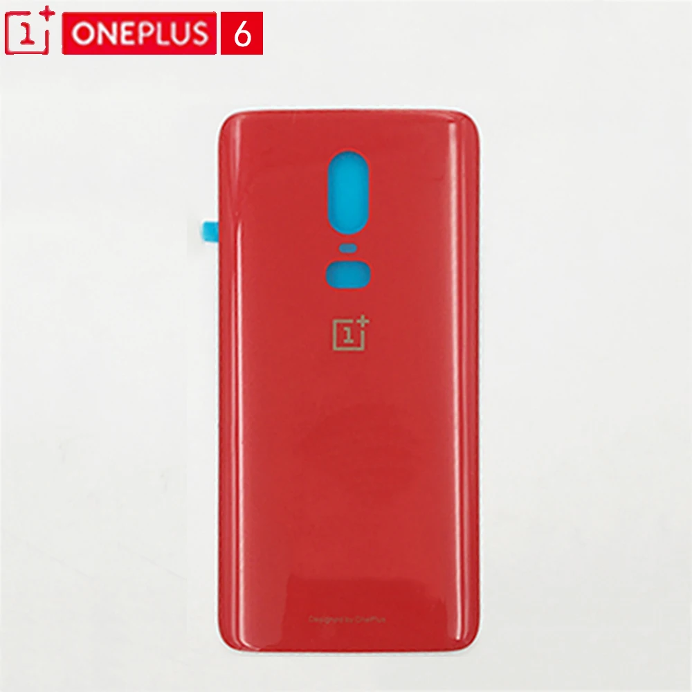 Чехол для аккумулятора Oneplus 6 Задняя стеклянная крышка Oneplus6 чехол задней панели One