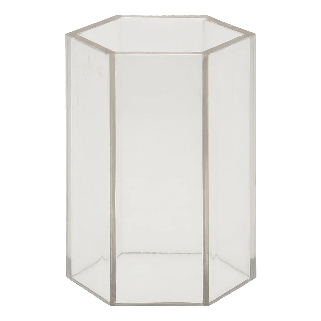 

Hexagon Shaped Plastic Candle Moulds Soap Molds for Home DIY Candle Making Crafts Accessoires