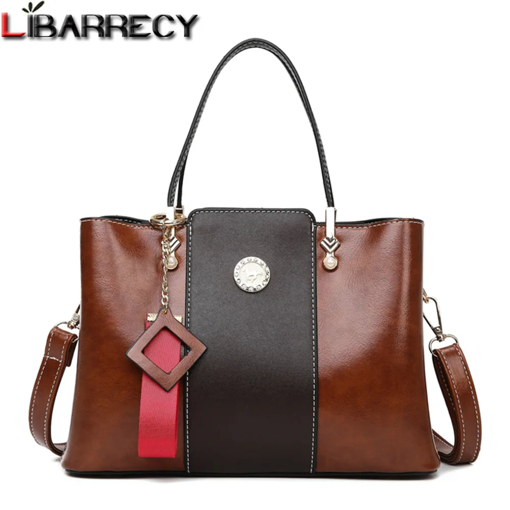 

Контраст Цвет Сумки из натуральной кожи в винтажном стиле; Дизайн кисточкой сумки из натуральной кожи, женские сумки, сумка через плечо, выс...