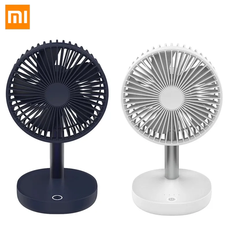 Настольный вентилятор XIAOMI Mijia емкость аккумулятора 4000 мАч USB зарядка низкий