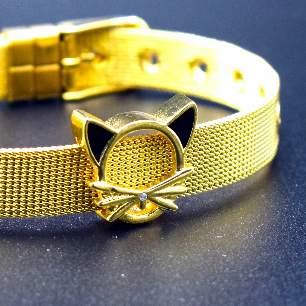 Мужской/женский сетчатый Браслет из нержавеющей стали 10 мм | Украшения и