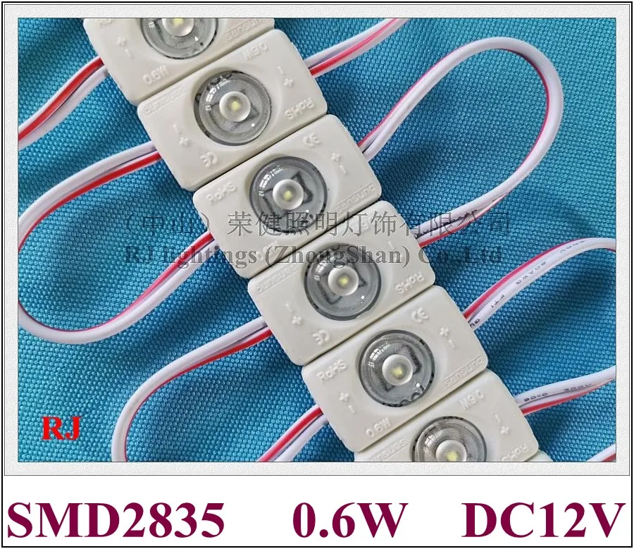 Инъекционный светодиодный модуль лампы с объективом пиксельный 12 В постоянного