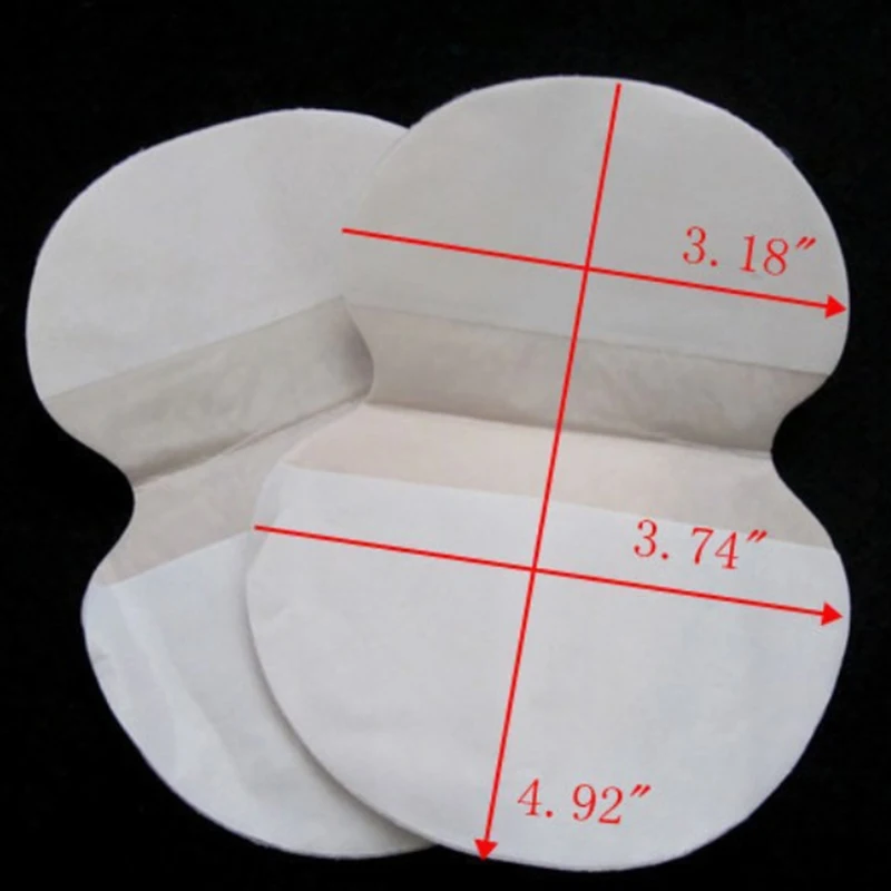 

24Pcs/lot Disposable Underarm Sweat Pads Anti Sweat Armpit Absorbent Pads Women Summer Deodorants Shield Sticker for Clothing