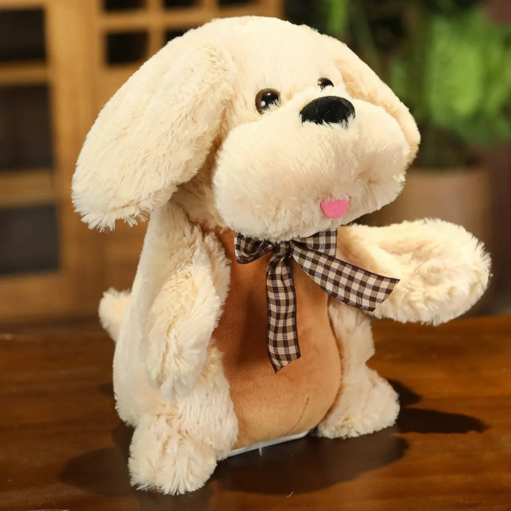 Симпатичная электрическая плюшевая форма для демонстрации электронная собака