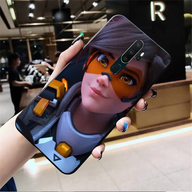 

HUAGETOP overwatch 2 Phone Case For Oppo A5 A9 2020 Reno2 z Renoace 3pro Realme5Pro
