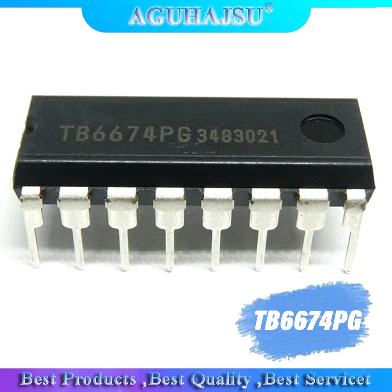 5 шт. TB6674PG DIP 16 TB6674 6674PG DIP16 чип драйвера двигателя IC коллектор|Интегральные схемы| |