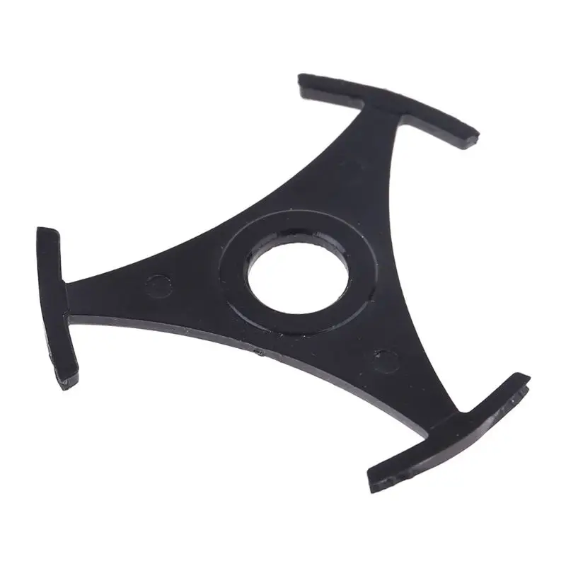 

T21B 5 pcs Black Durable 7 Inch Vinyl Record Adapter Converter For 45RPM Turntable Phonograph Accessories