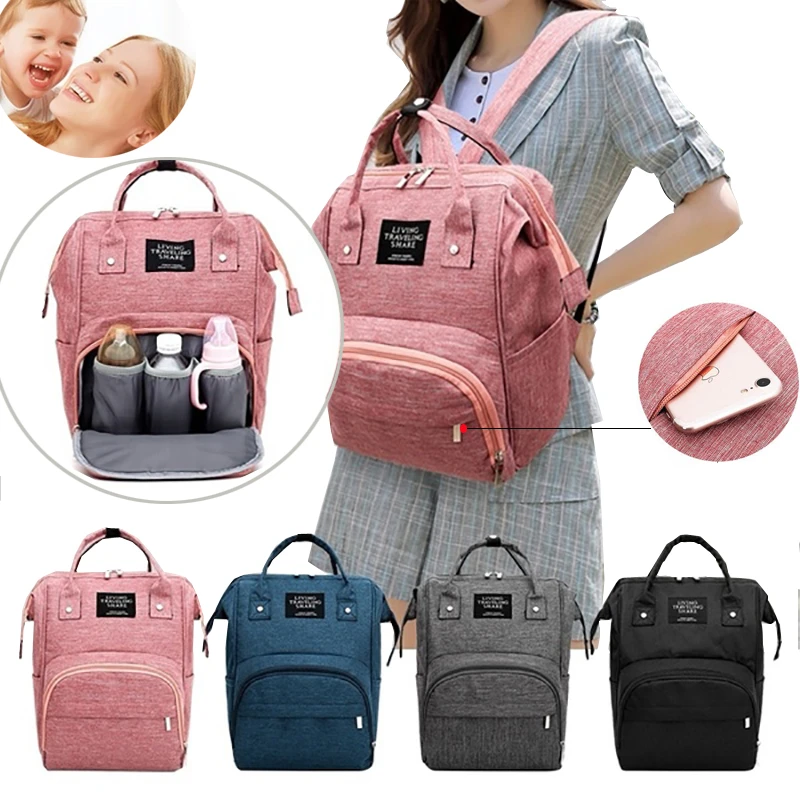 Bolsa de pa&ntilde;ales de maternidad para madres, mochila de viaje de gran capacidad, bolso de lactancia para el cuidado del beb&eacute;, 2020-0